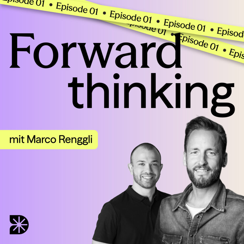 Podcast Cover mit Marco Renggli