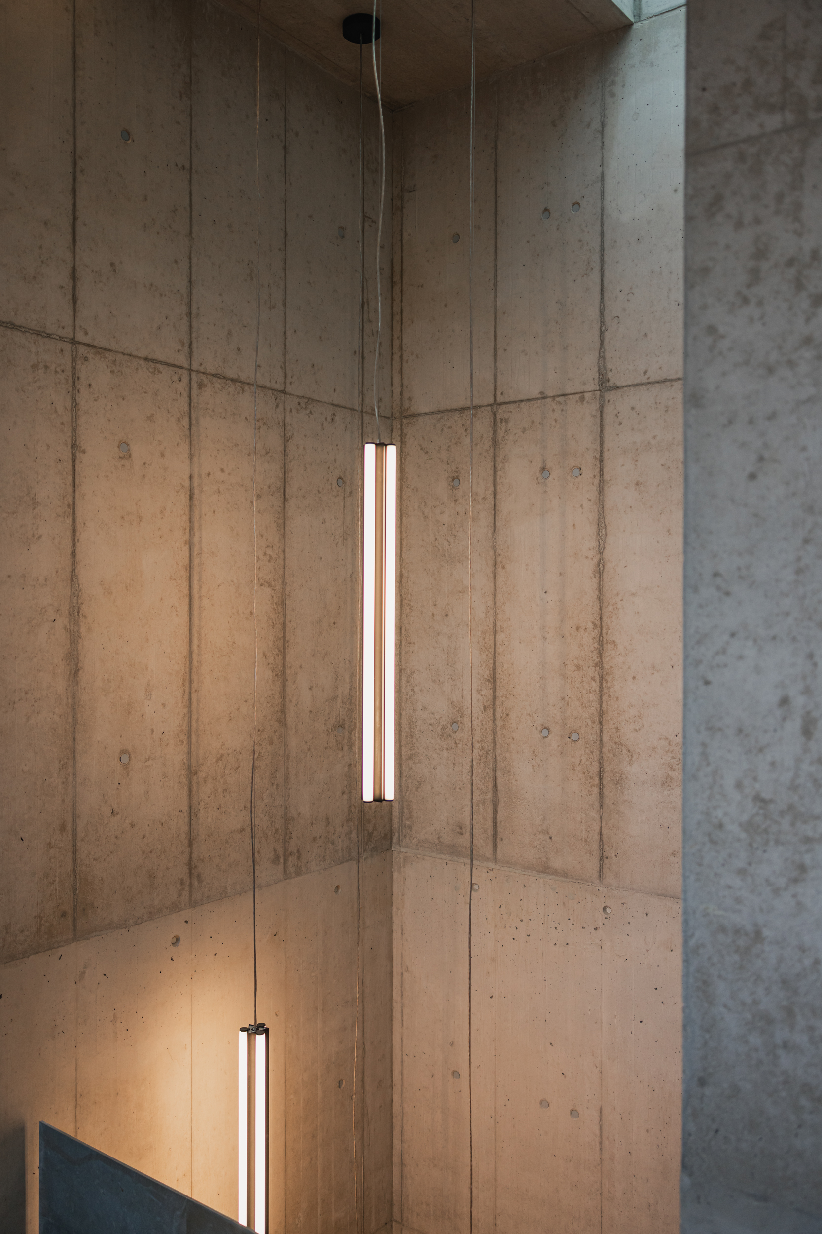 Lichter im Treppenhaus